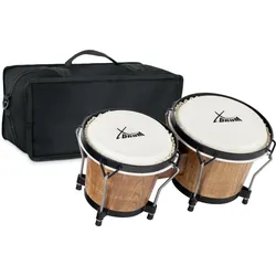 XDrum Bongos Club Tobacco Set inkl. Bongotasche