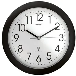Mebus Funk-Wanduhr 52450 Ø 25,5 cm, 25.5 cm