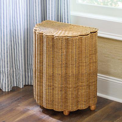 Goldie Scalloped Hamper - Ballard Designs