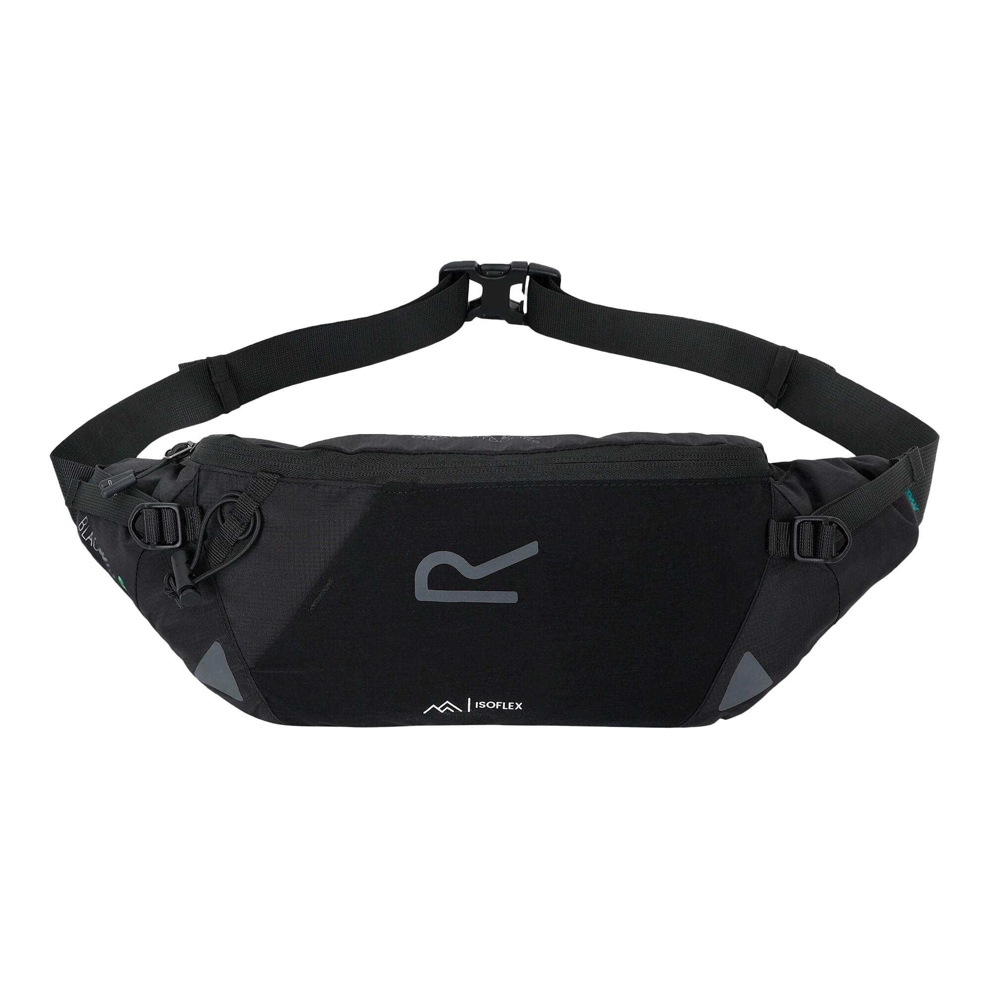 Regatta Blackfell 4 Reflecterende 5L Heuptas (Zwart)