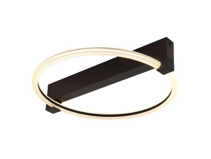 Plafonnier LED en métal noir mat L 41\,4 cm