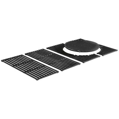 Grillrost ENDERS "SWITCH GRID", schwarz, B:44cm H:1cm L:68cm, Gusseisen, Grillroste, für Grill Kansas 4 Turbo