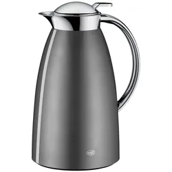 alfi Isolierkanne Gusto 1000 ml Edelstahl Grau
