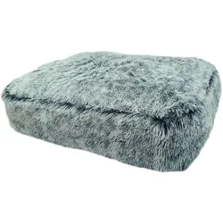 NOBBY Komfortkissen rund Classic ARES Komfortkissen rund Classic ARES grau 140 x 90 x 20 cm