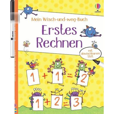 Mein Wisch-und-weg-Buch: Erstes Rechnen, Taschenbuch von Jessica Greenwell, Usborne, 978-1-03-570606-8