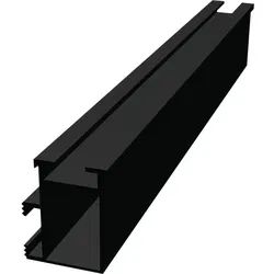 VAILLANT Montageschiene, 47 x 35,4 mm Länge 2.123 mm, schwarz (2 St.)
