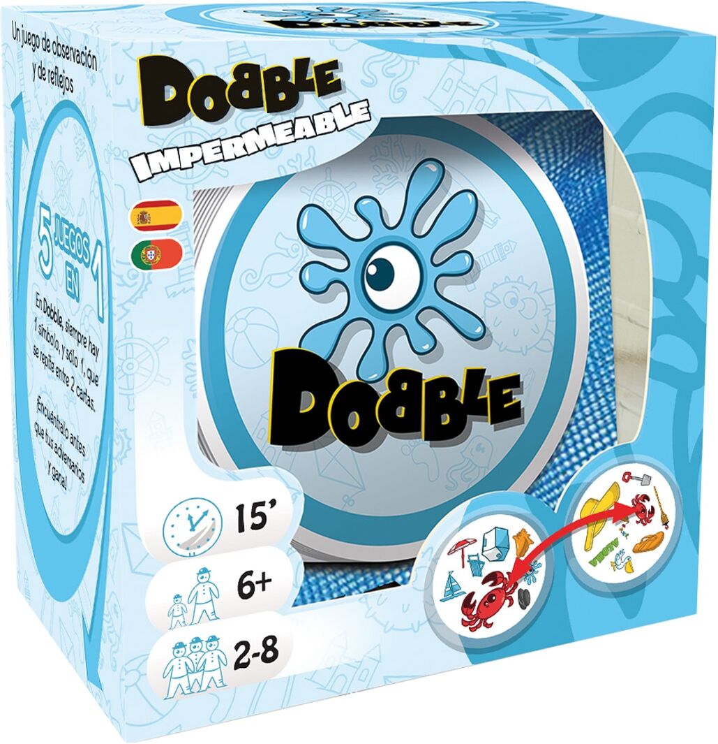 Asmodee Juego cartas Dobble Beach.