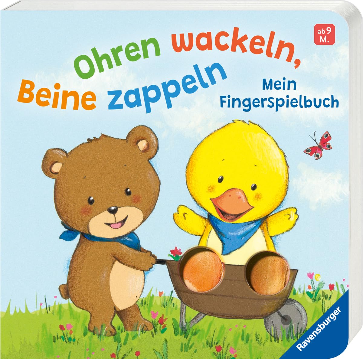 Miriam Cordes - Ohren wackeln, Beine zappeln: Mein Fingerspielbuch. Babybuch ab 9 Monaten: Mein Fingerspielbuch - Preis vom 10.10.2026 11:48:34 h