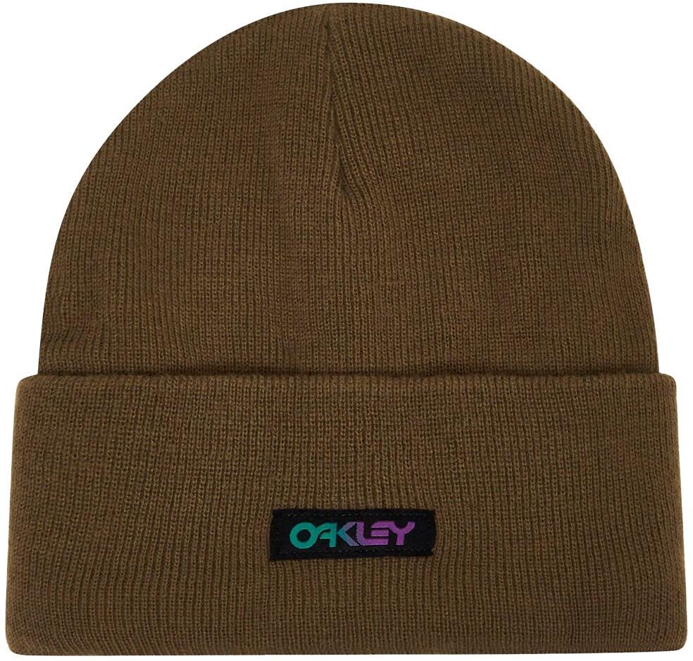 Oakley  - B1B Gradient Patch Beanie Army Green - Bonnet
