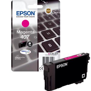 Epson Tinte 407, C13T07U340 magenta, 20,3ml, 1900 Seiten