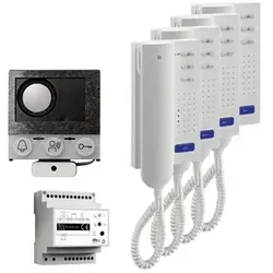 TCS Tür Control audio:pack Einbau für 4 Wohneinheit PAIH040/004