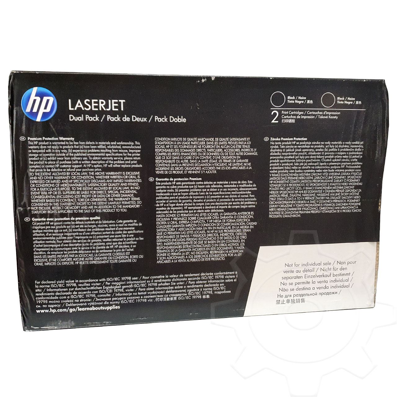 HP Druckkasette 410X LJ Pro M452/M477 HC Doppelpack Kapazität: 2X 6.5 schwarz