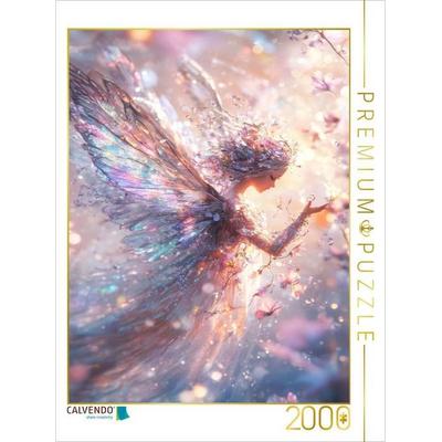 CALVENDO Puzzle Hinter dem Regenbogen verbirgt sich das Tor zu einer vergessenen Welt | 2000 Teile Lege-Größe 90x67cm Foto-Puzzle für glückliche