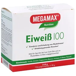 MEGAMAX Eiweiss 100 Mix-Kombi 7X30 g