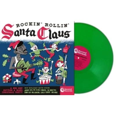 Rockin Rollin Santa Claus (Green Vinyl) - Various, Vinyl