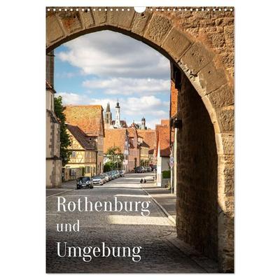 Rothenburg und Umgebung (Wandkalender 2026 DIN A3 hoch), CALVENDO Monatskalender