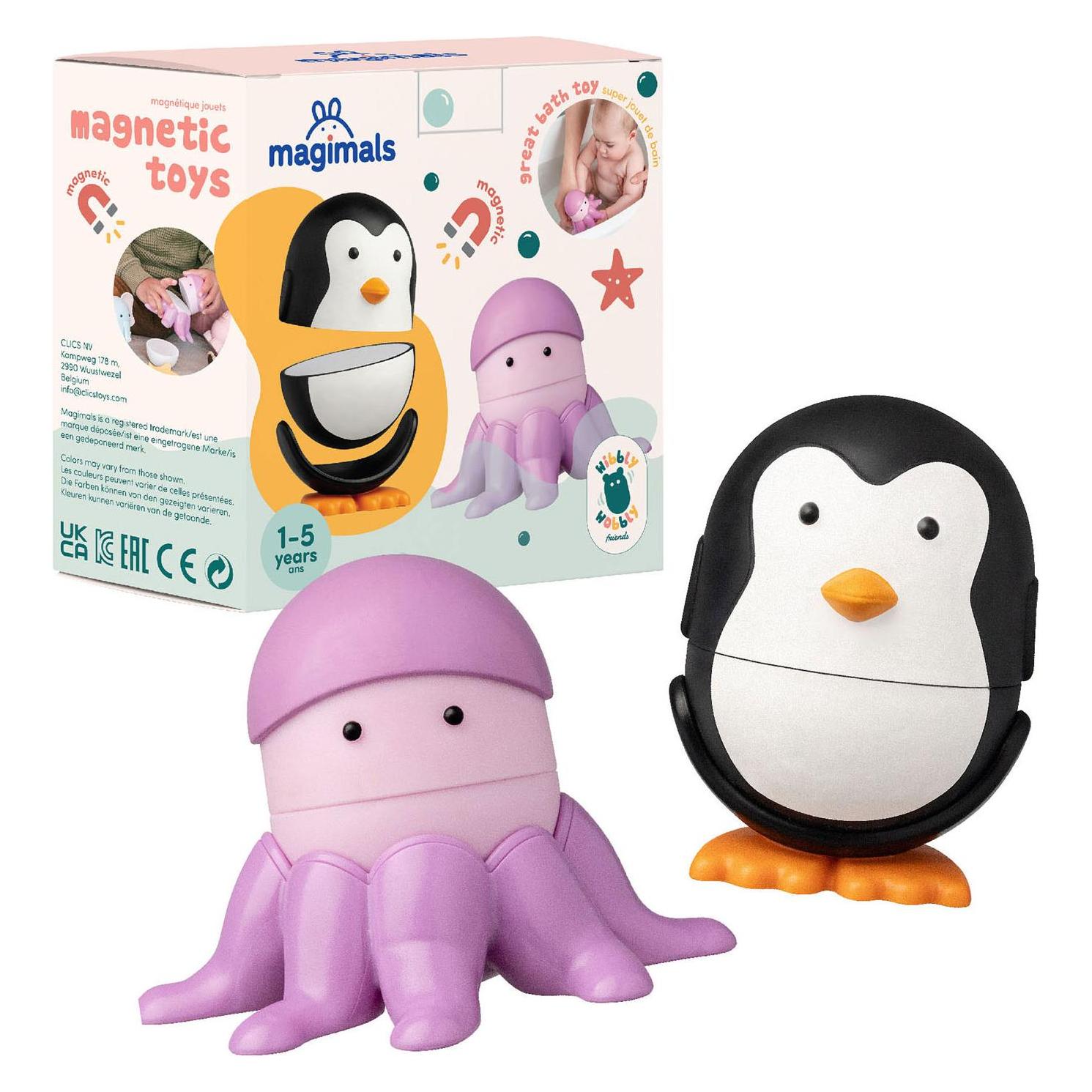 Clics Magimals Wiably Wobly Sealife Magnetisches Spielzeug (12m+)