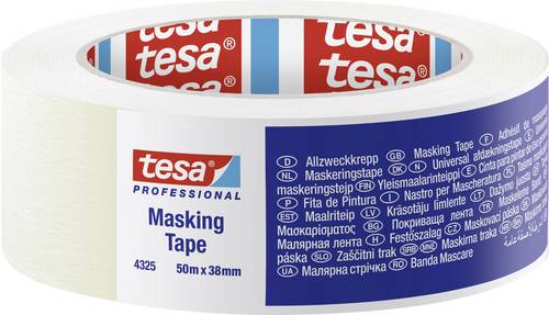 Tesa STANDARD 04325-00003-01 Kreppband tesa Professional Beige (L x B) 50m x 38mm 1St.