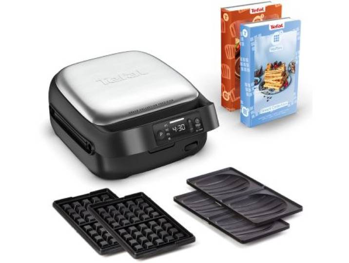 Tefal - Gaufrier, Croque Monsieur Sw873bf0 Snack Collection