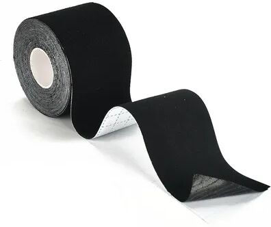 Uplifted Trends Elastic Face Lift Tape Instantly Lifts Sagging Jowls Neck Skin And Double Chin For A Defined V Jawline Reusable black