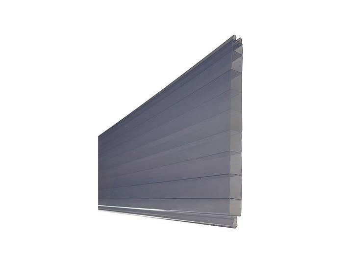 Stegdoppelplatte natur 16mm 120x20cm