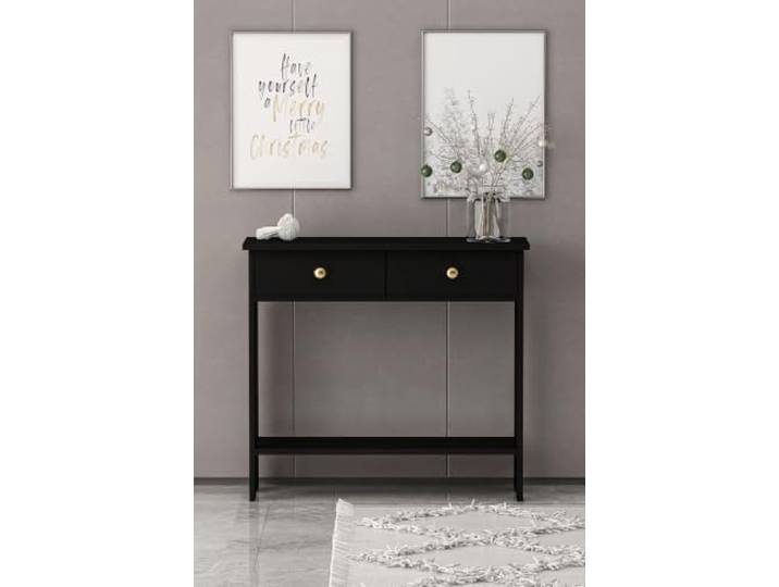 brandloop Moderner Konsolentisch mit Schubladen, Schmaler Flurtisch, Eleganter Beistelltisch für Eingangsbereich & Wohnzimmer