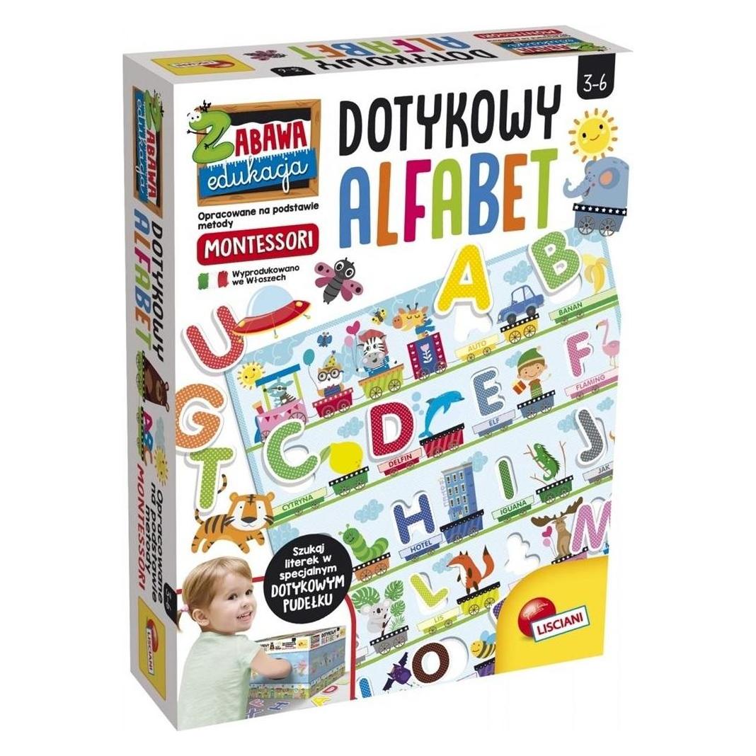 Lisciani Montessori Touch Alphabet-Spiel (Deutsch) (304-PL72446)