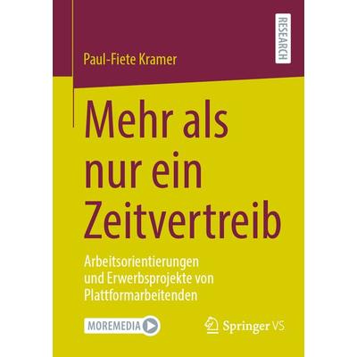 Mehr als nur ein Zeitvertreib, Taschenbuch von Paul-Fiete Kramer, Springer Fachmedien Wiesbaden GmbH, 978-3-658-44547-8