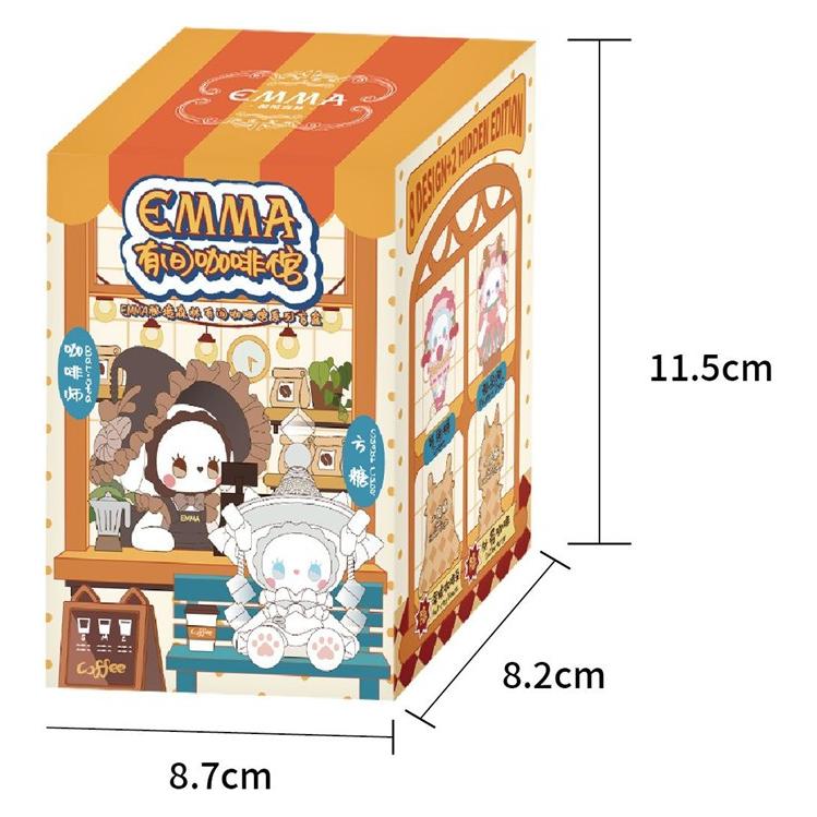 Lucky Emma Secret Forest Collectible Figure, Coffee Shop Series (10879)