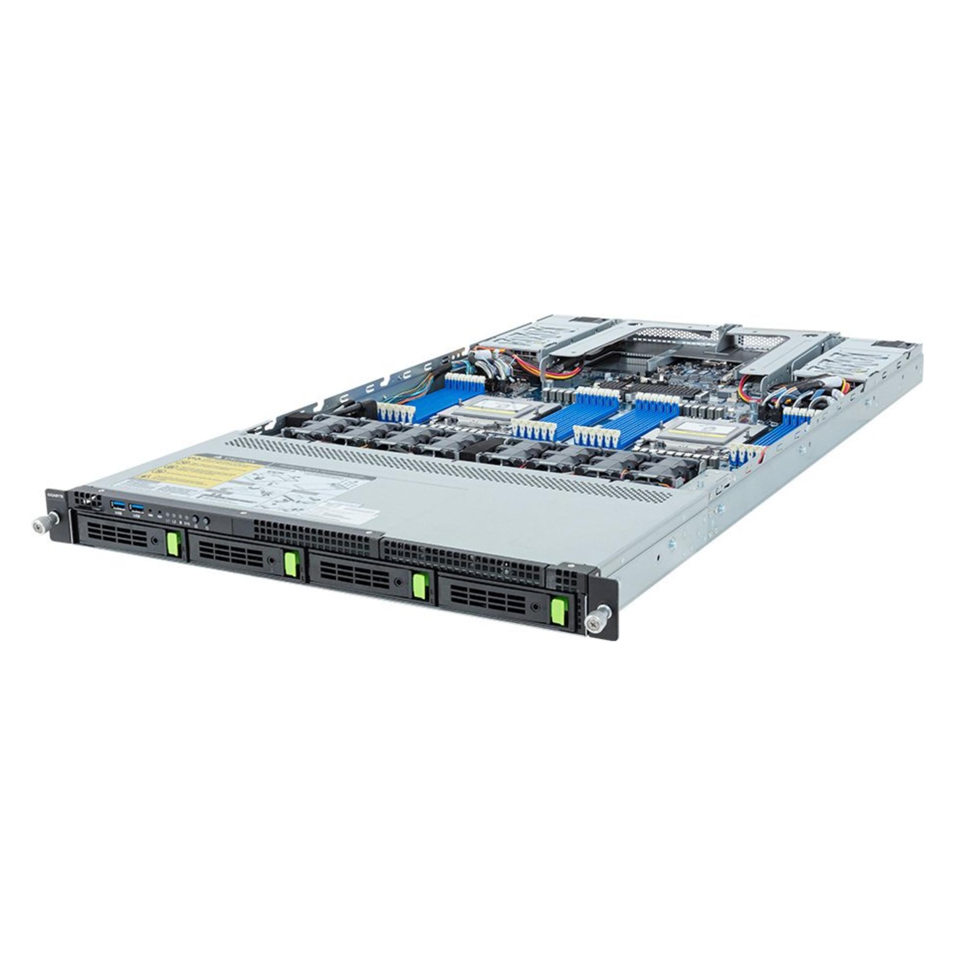 Gigabyte Barebone R183-Z93-AAV1 (Rev. 3.x) Rack Server 1U Dual Sockel SP5 6NR183Z93DR000ACV11 (6NR183Z93DR000ACV1)