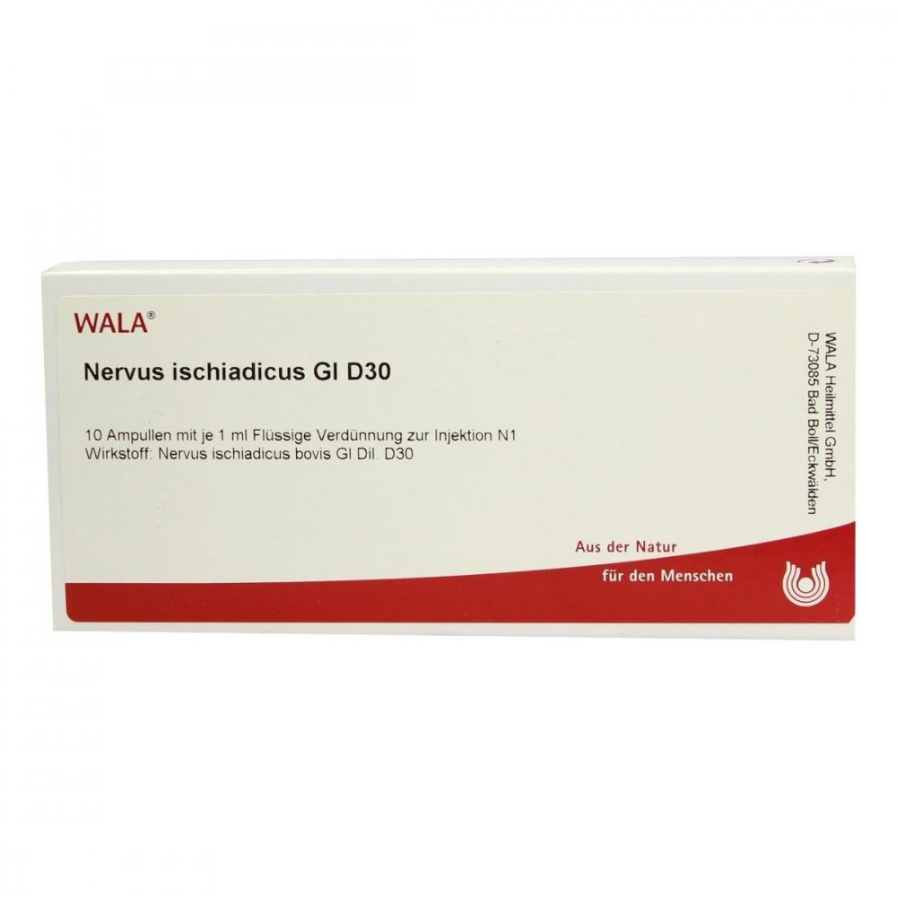 WALA Heilmittel GmbH Nervus Ischiadicus Gl D30 Ampullen 02829837