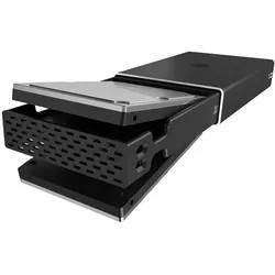Icy Box RAID Gehäuse für 2x HDD/SSD, IB-RD2253-C31 (2.5"), Festplattengehäuse, Schwarz