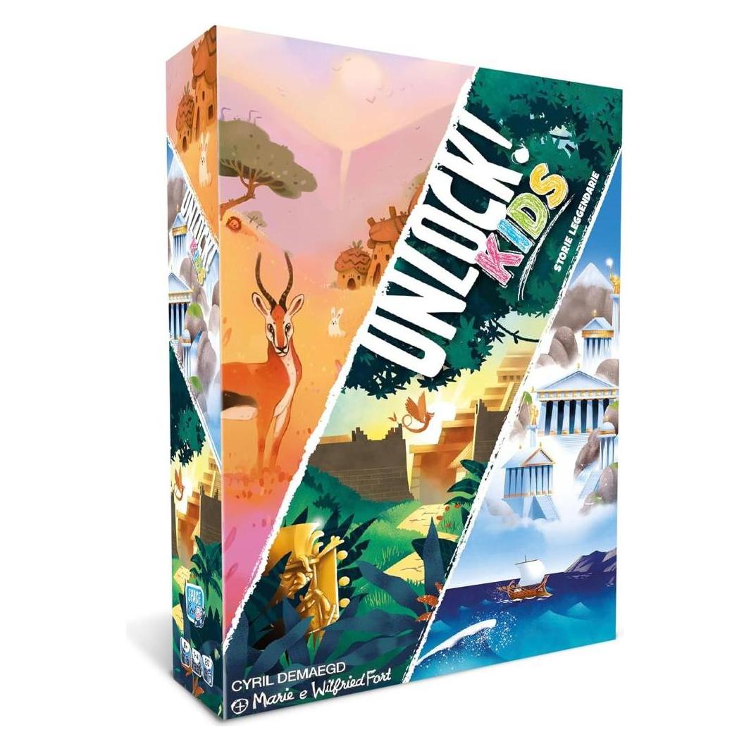 Asmodée Entriegeln! Kids 3 - Italienisch Ed. (Italienisch, 1 - 4 Spieler) (SCOUNLK03IT)