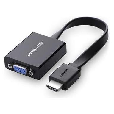 Ugreen 40248 video cable adapter HDMI Black (HDMI, VGA) (UGR377BLK)