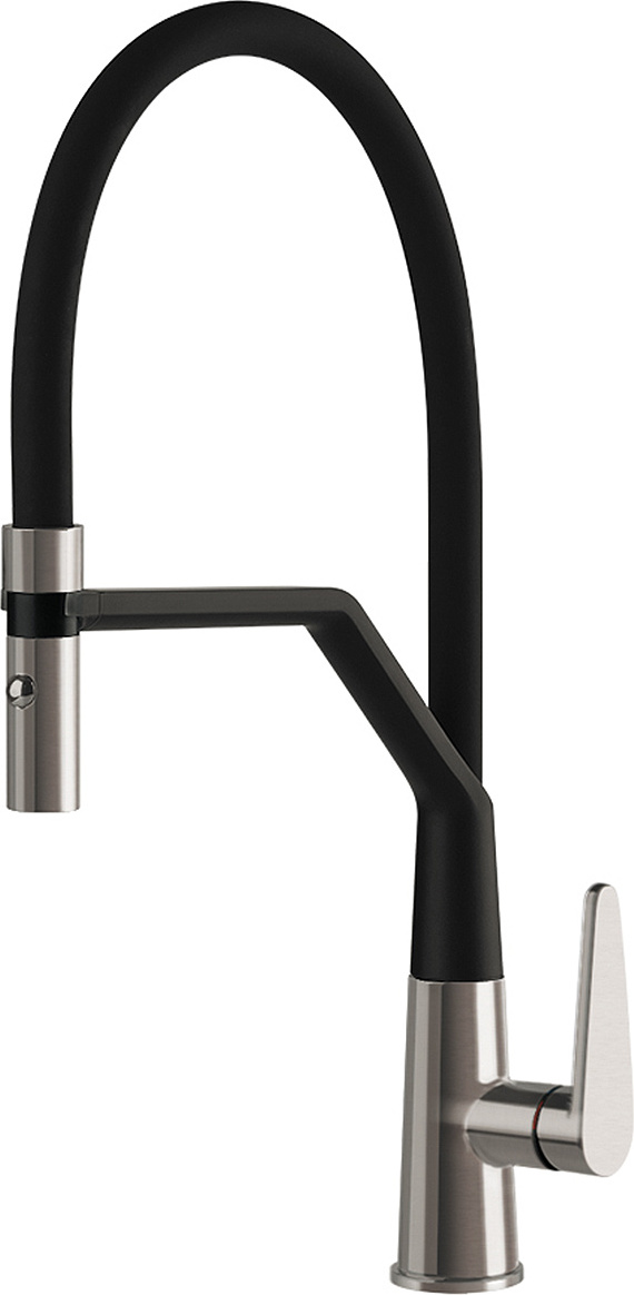 Systemceram Tono Pro Edelstahlfinish Hochdruckarmatur