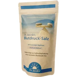 Blutdruck-Salz mit Kalium Dr. Jacob's 500 G