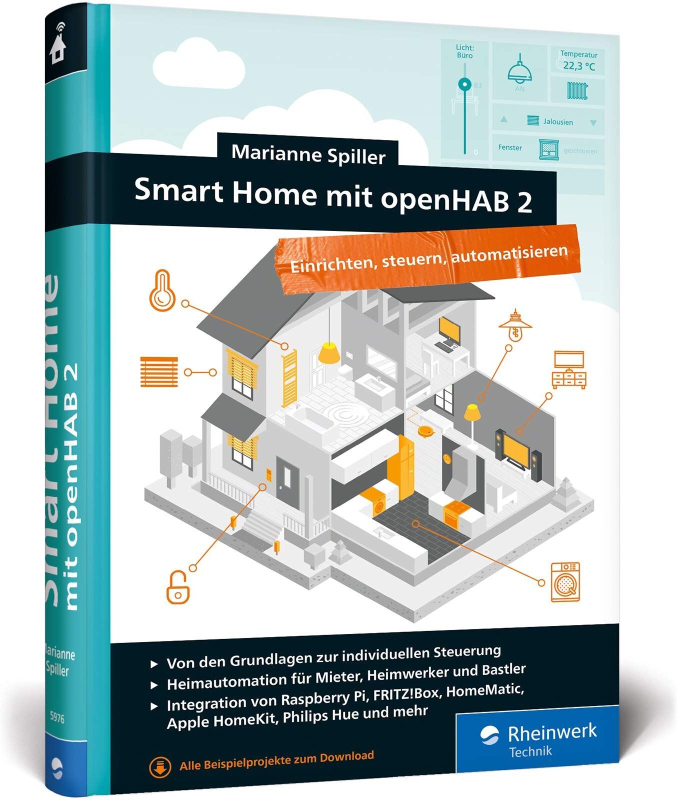 Marianne Spiller - Smart Home mit openHAB 2 - Preis vom 13.10.2026 19:28:25 h