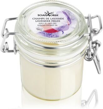 Soaphoria Lavender Fields Scented Coconut Oil óleo de coco bio com aroma de lavanda 125 ml. Lavender Fields Scented Coconut Oil