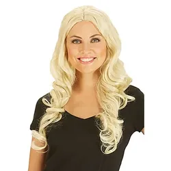 Lockenperücke "Pam", platinblond