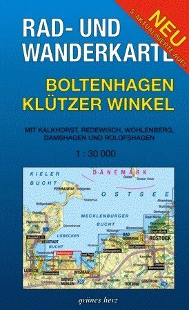 Lutz Gebhardt - Rad- und Wanderkarte Boltenhagen, Klützer Winkel: Mit Kalkhorst, Redewisch, Wohlenberg, Damshagen, Rolofshagen. Maßstab 1:30.000. - Preis vom 09.10.2026 07:28:09 h
