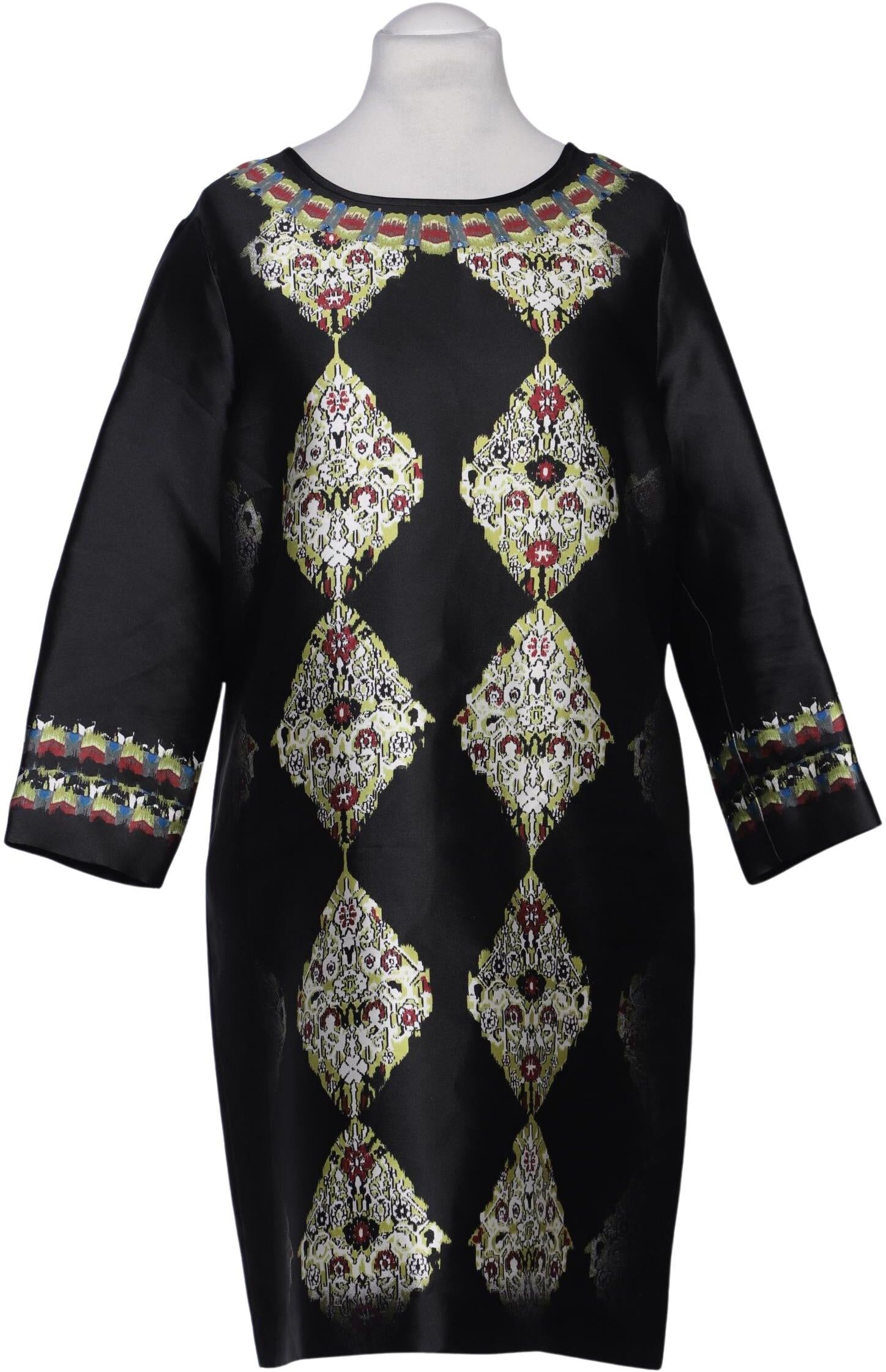 Etro Damen Kleid, Schwarz, Gr. EU 42 (IT 48), Seide - Second Hand