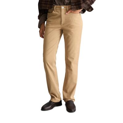 Chinohose MARC O'POLO DENIM "aus Organic Cotton-Mix-Stretch", Damen, Gr. 26, Länge 30, sandpaper, Denim/Jeans, Obermaterial: 98% Baumwolle, 2% Elasthan, unifarben, normal, Hosen Chinohose