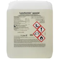 Lysoform Lysoformin spezial 5 L für die Desinfektion und Reinigung von Flächen und Inventar