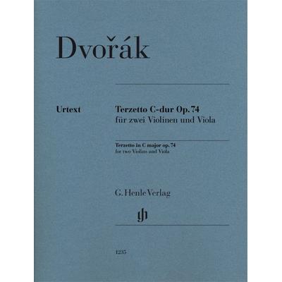 Antonín Dvorák - Terzetto C-dur op. 74 für zwei Violinen und Viola -