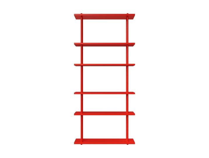 Fogia Bond Wandregal W106 Rote lackierte Birke