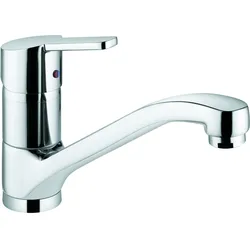 KLUDI LOGO NEO Spültisch-Einhebelmischer, geschlossener Hebel, chrom, 379130575