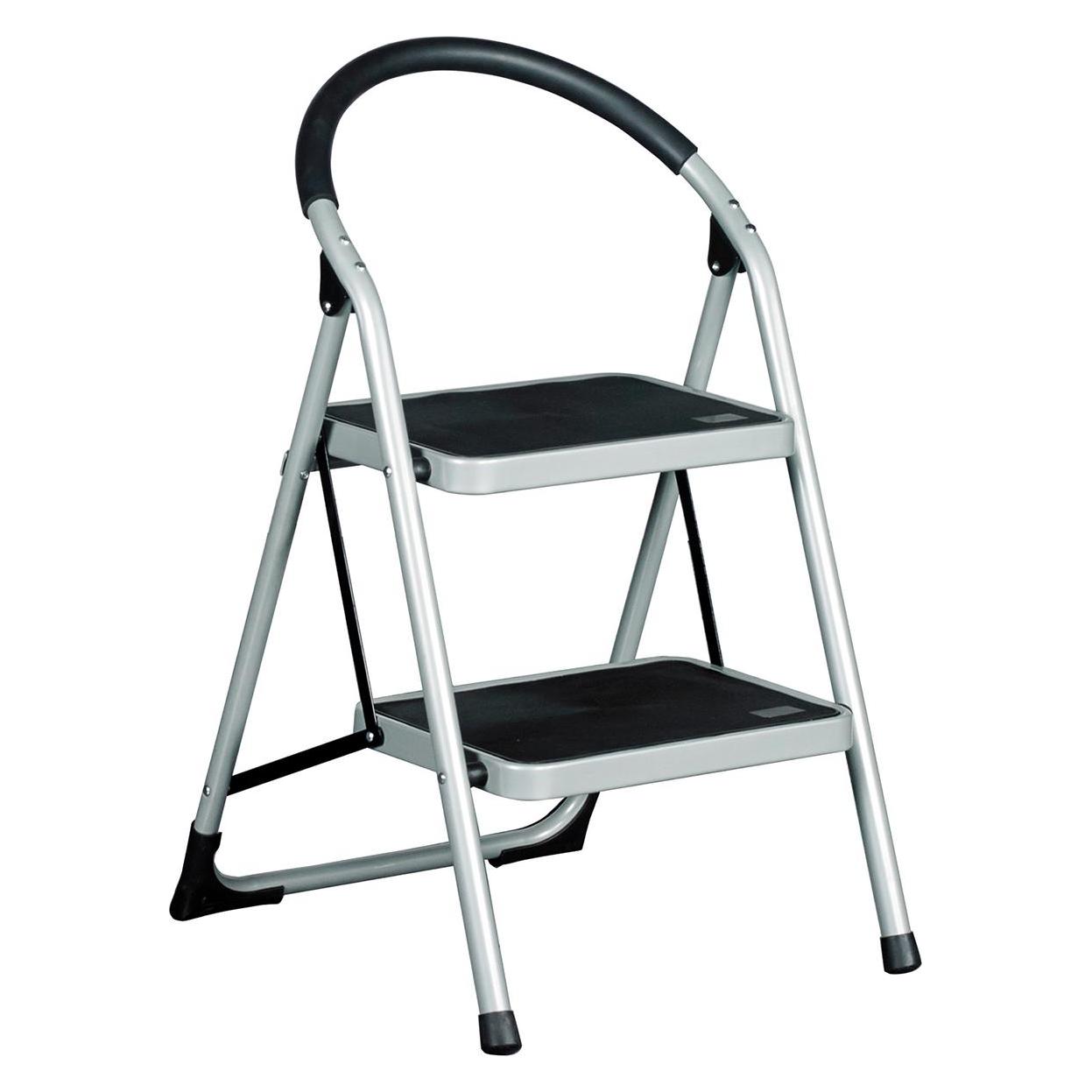 RS PRO Step Ladders, Foldable, 2 Tread, (Trittleiter) (8776815)