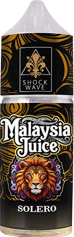 Shock Wave Solero Malaysia Juice Aroma Mini Shot 10ml Lime Vaniglia Crema Ghiaccio