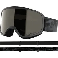 Salomon Kinder Skibrillen Ki GOGGLES LUMI BLACK TIE DYE/Black, Größe ONE SIZE in Schwarz Schwarz