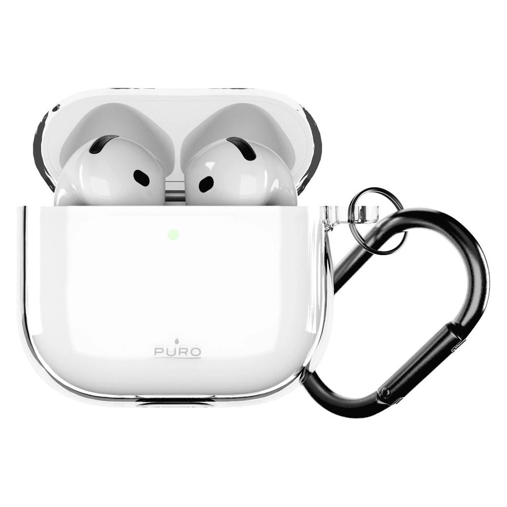 Puro 0.3 Nude Hülle für AirPods 4 - Transparent (Kopfhörer Hülle) (68242354)